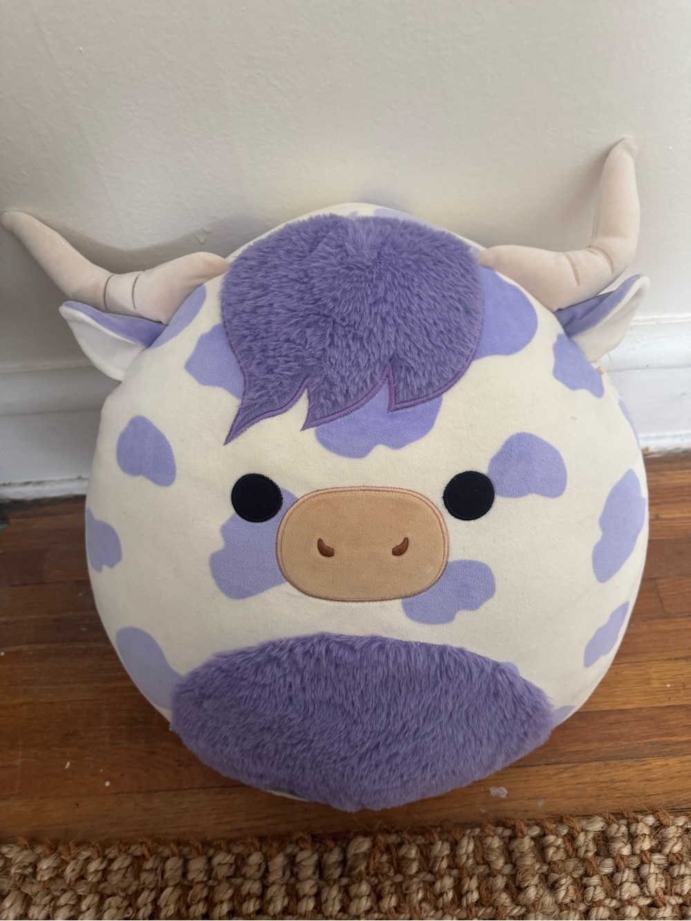 Lavender cow Squishmallow